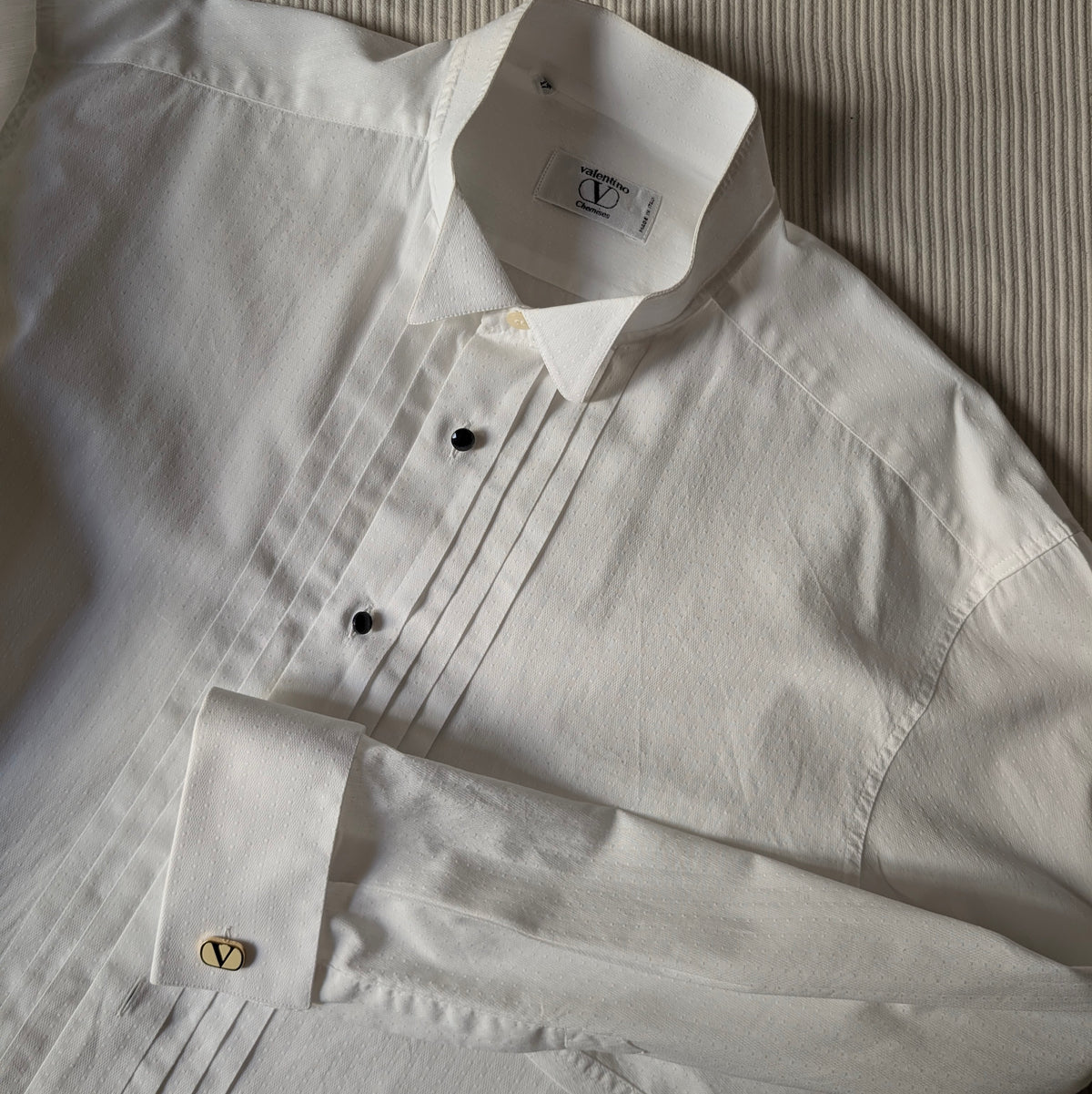 Camicia smoking gemelli Valentino #5
