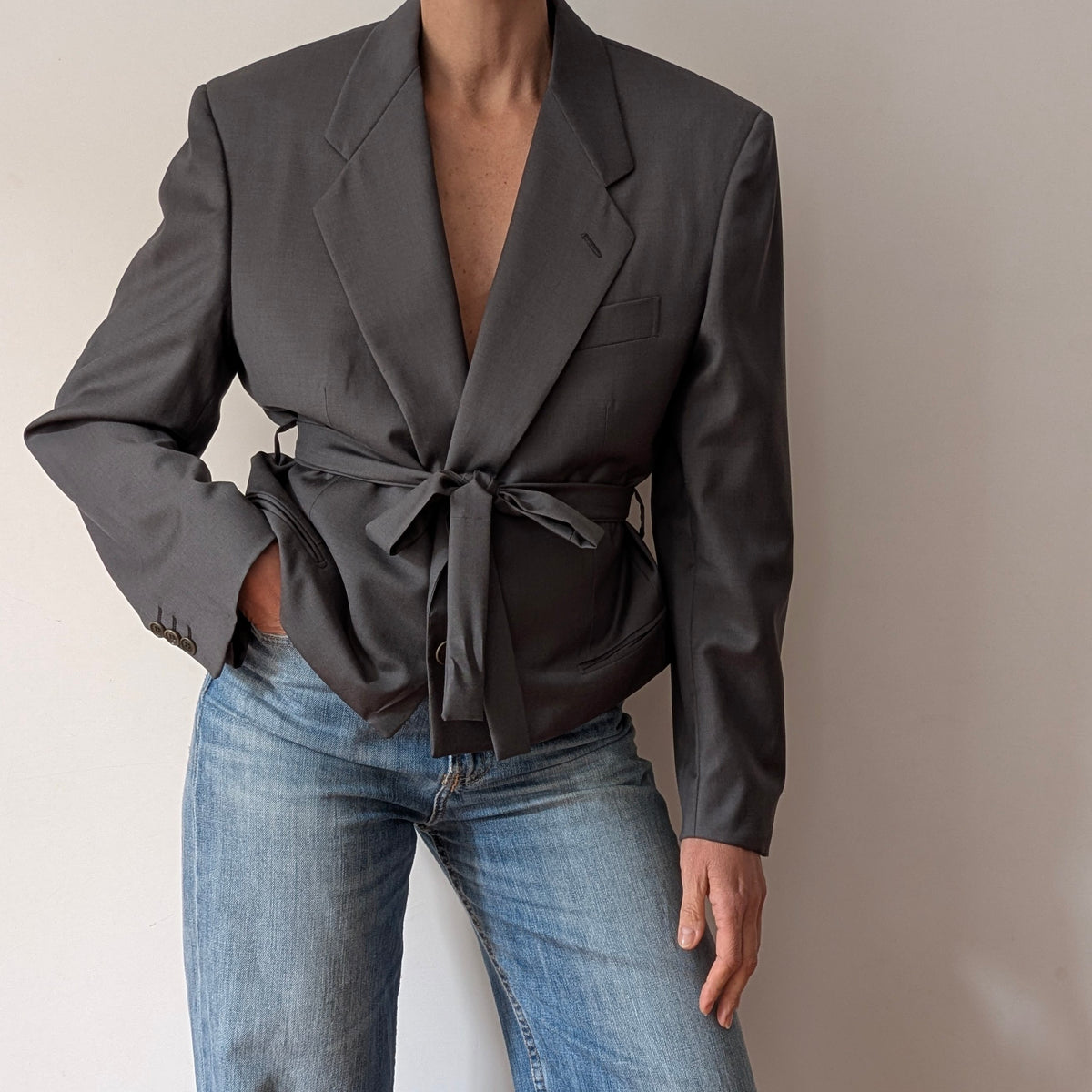 Cropped Blazer #32