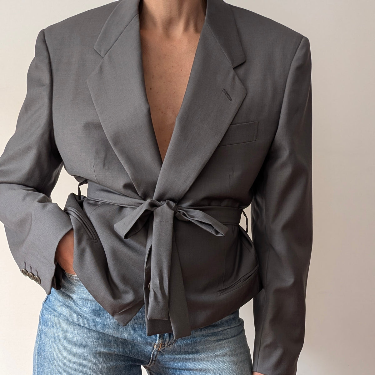 Cropped Blazer #32