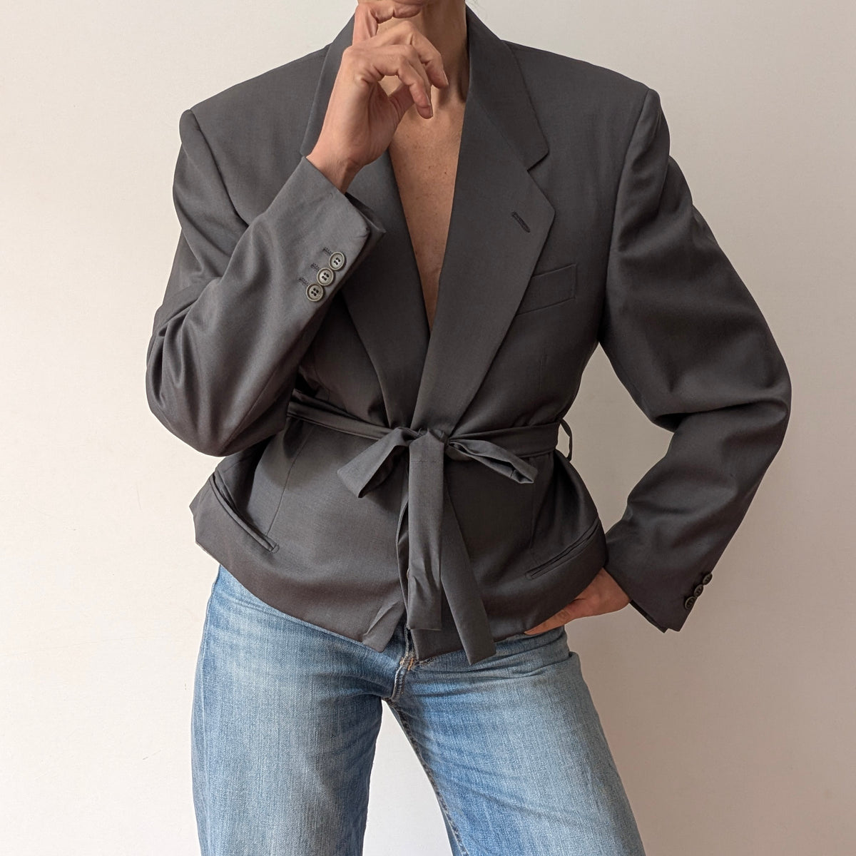 Cropped Blazer #32