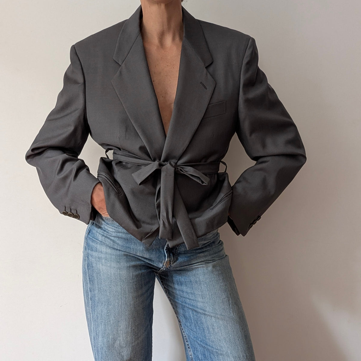 Cropped Blazer #32