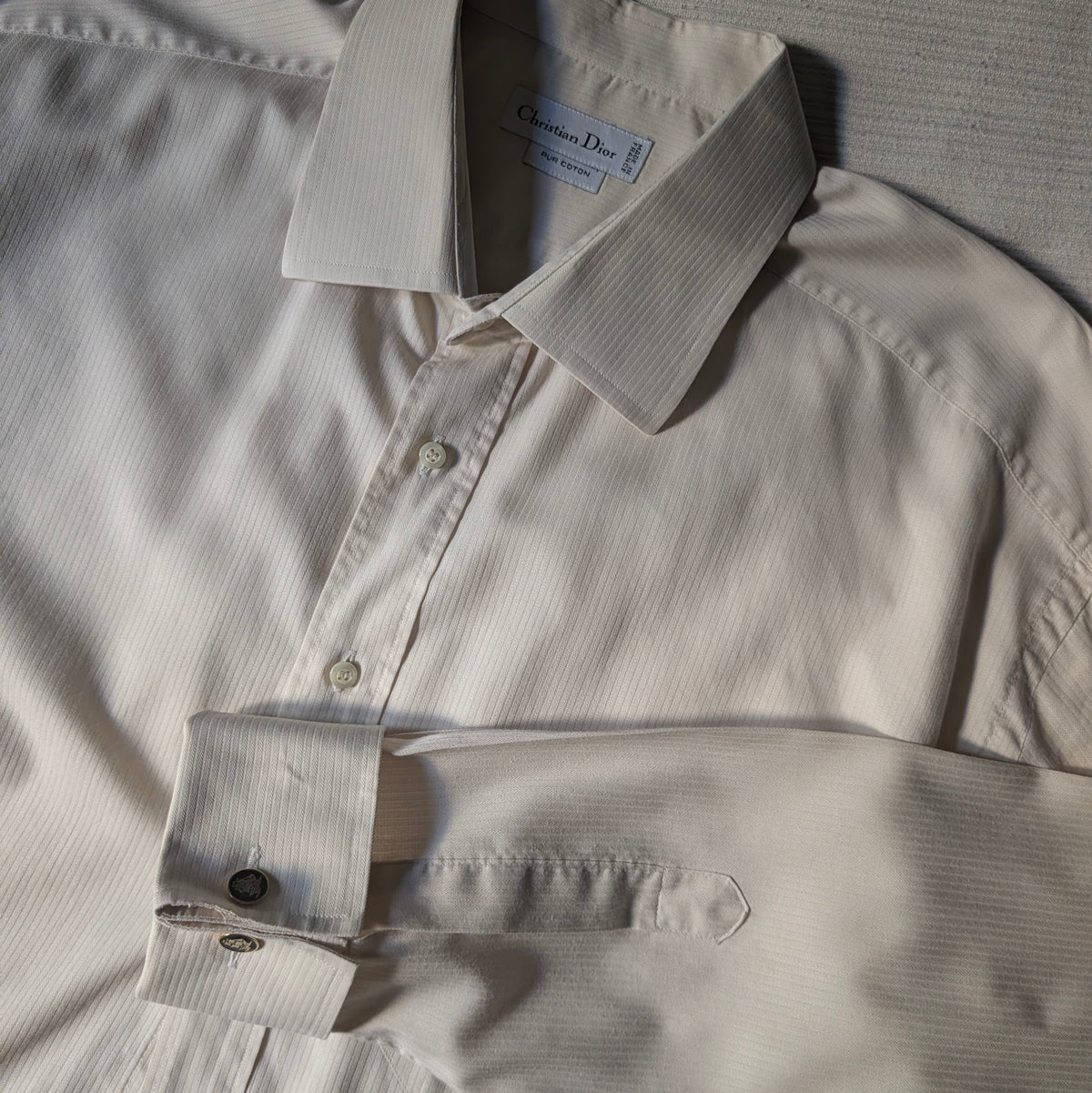 Camicia Christian Dior con gemelli #12