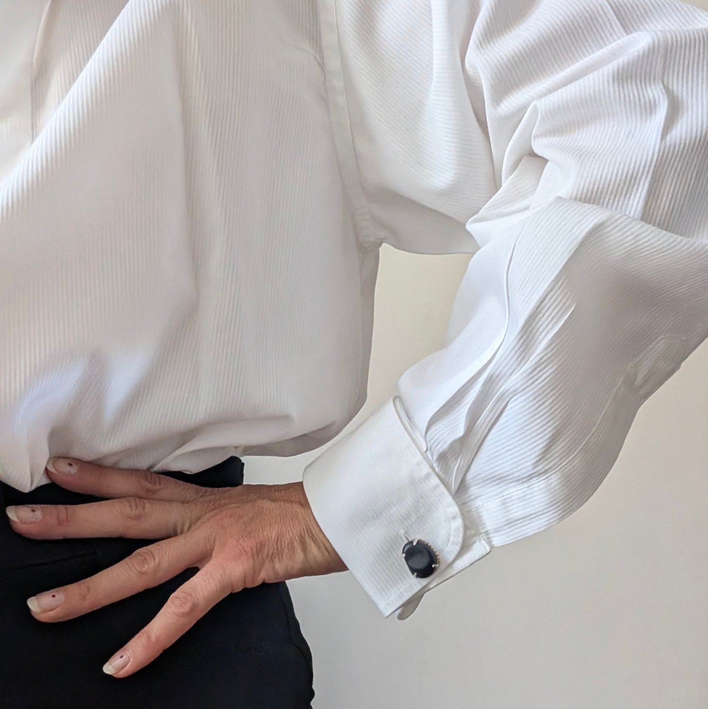Camicia con gemelli Valentino