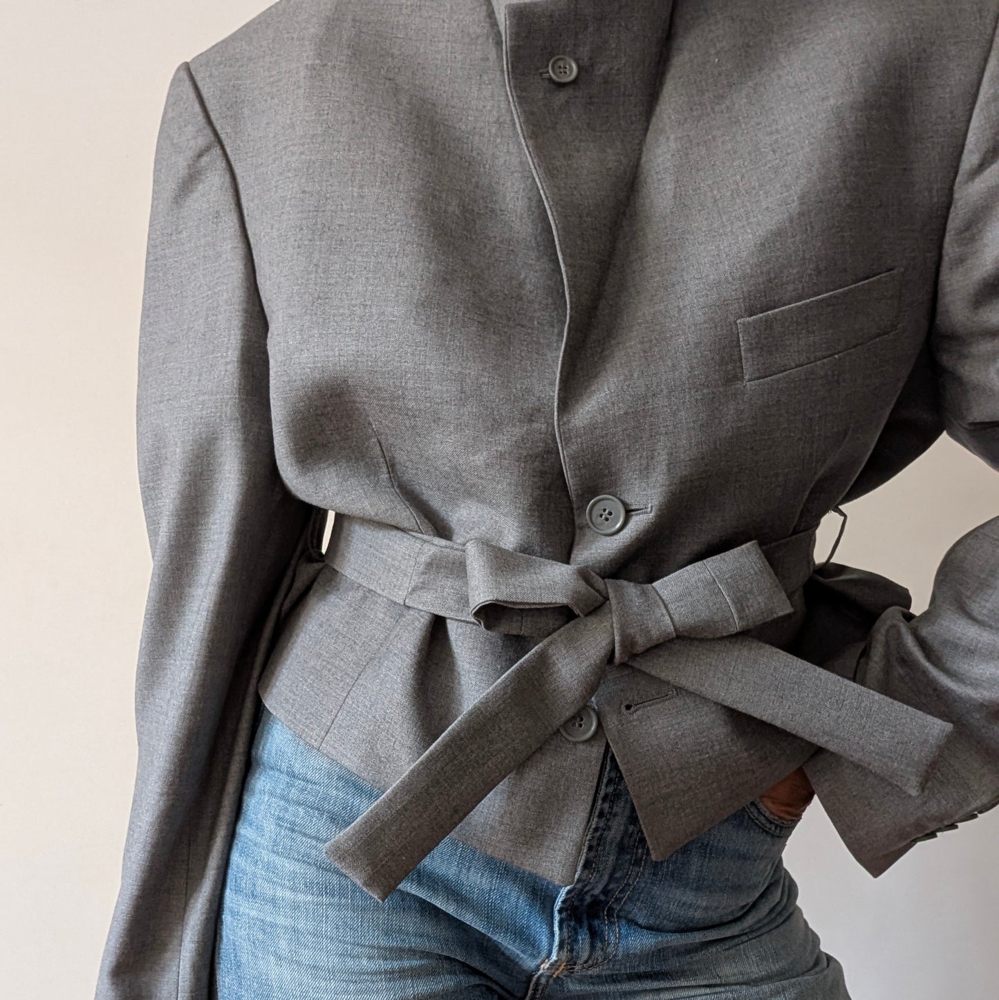 Cropped blazer #23