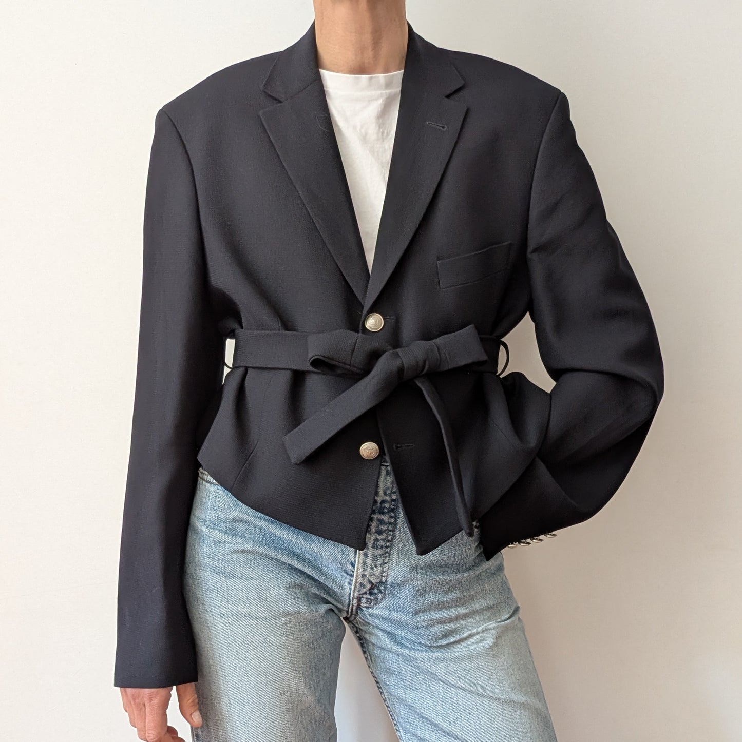 Cropped blazer #16