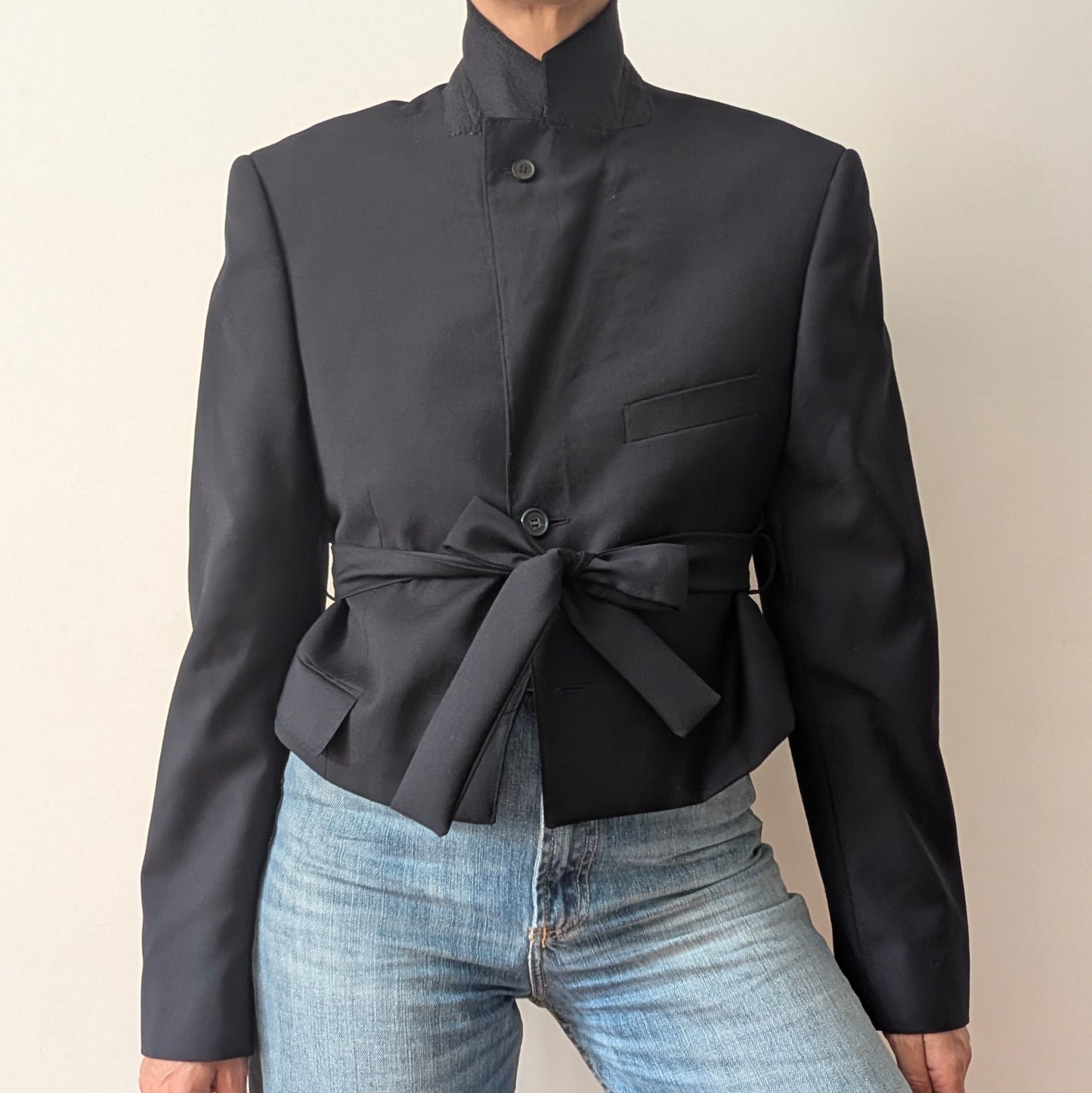Cropped blazer #24