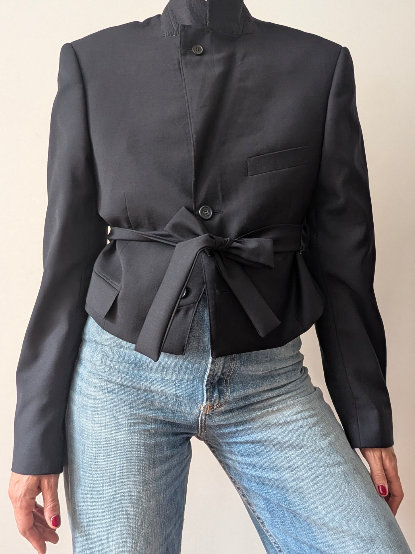 Cropped blazer #24