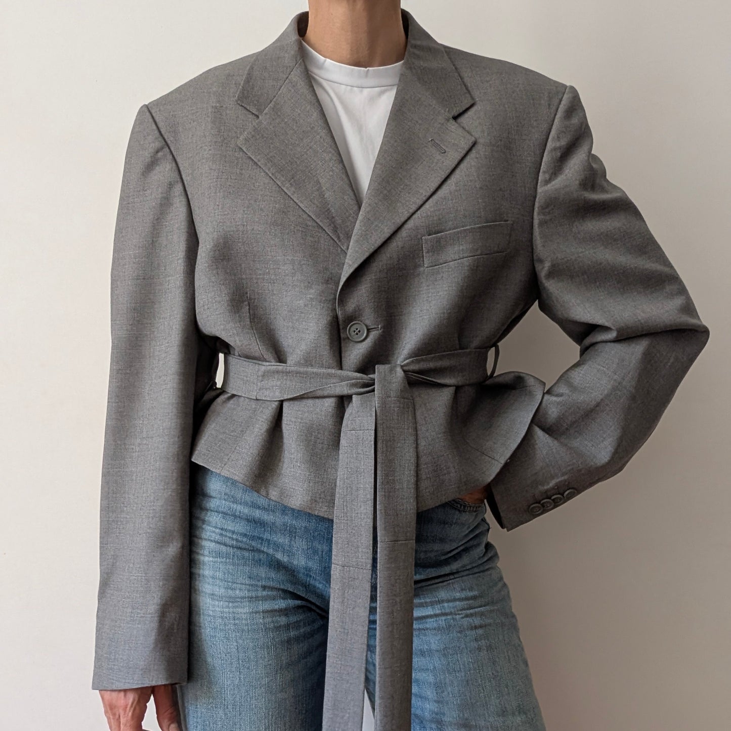 Cropped blazer #23