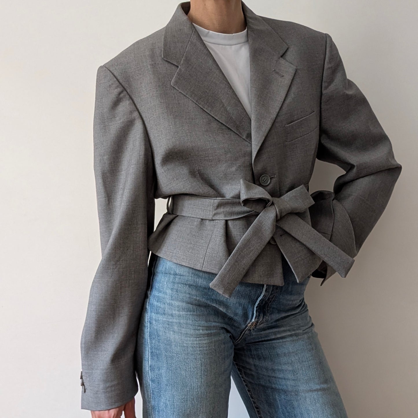 Cropped blazer #23
