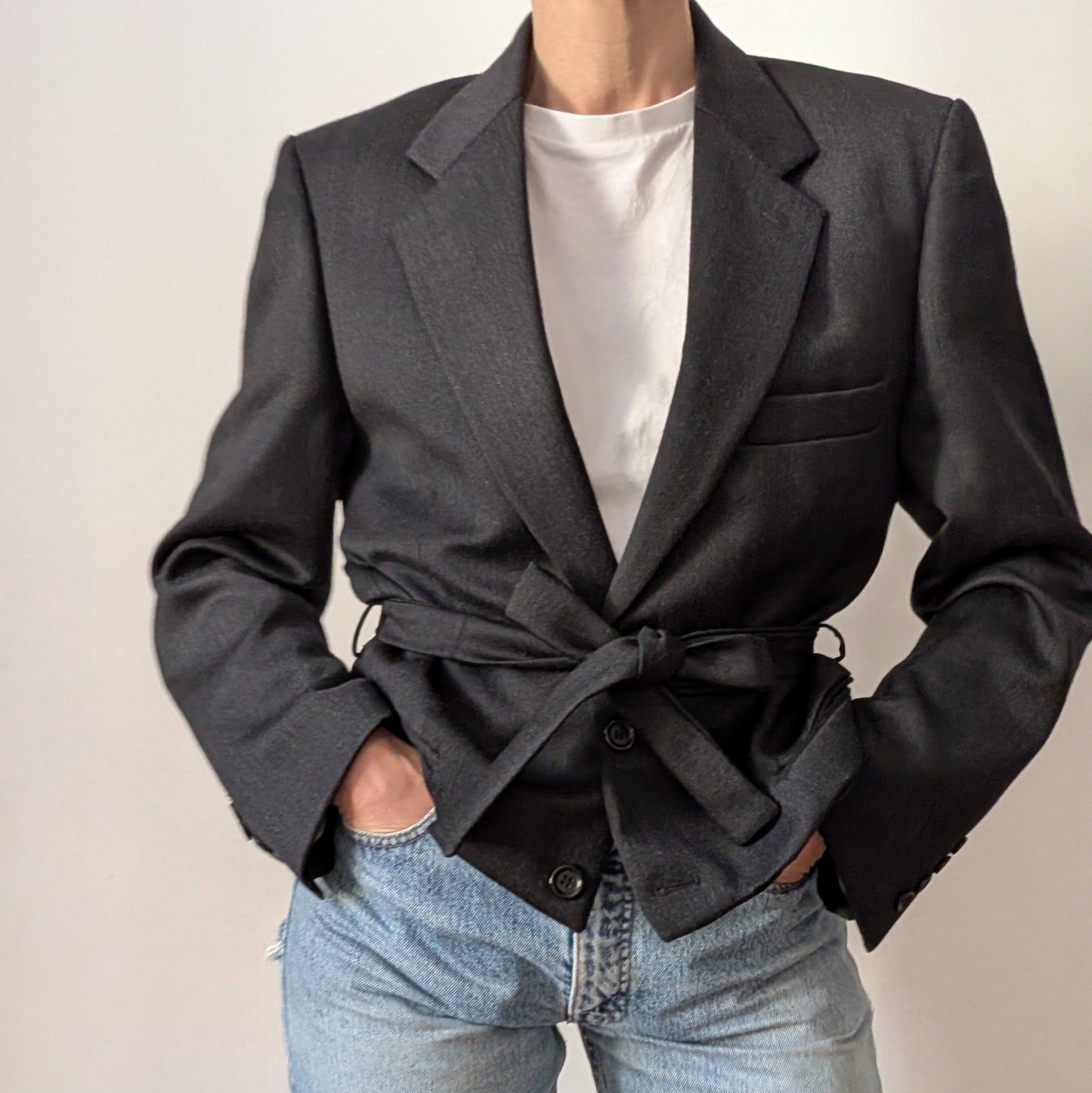 Cropped blazer #17