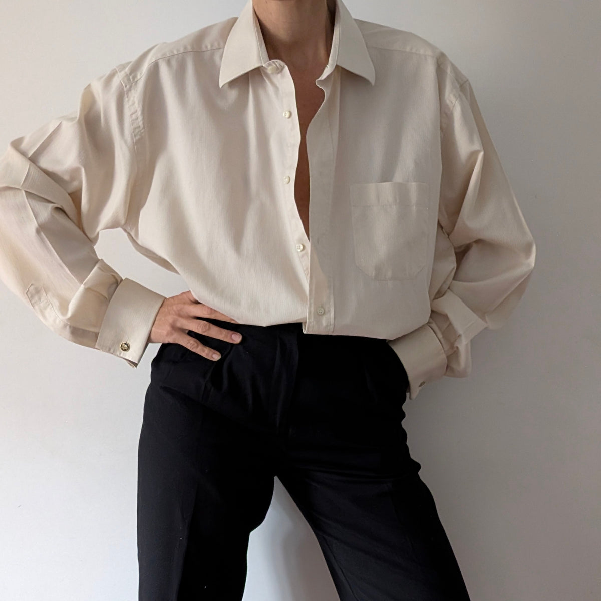 Camicia Christian Dior con gemelli #12