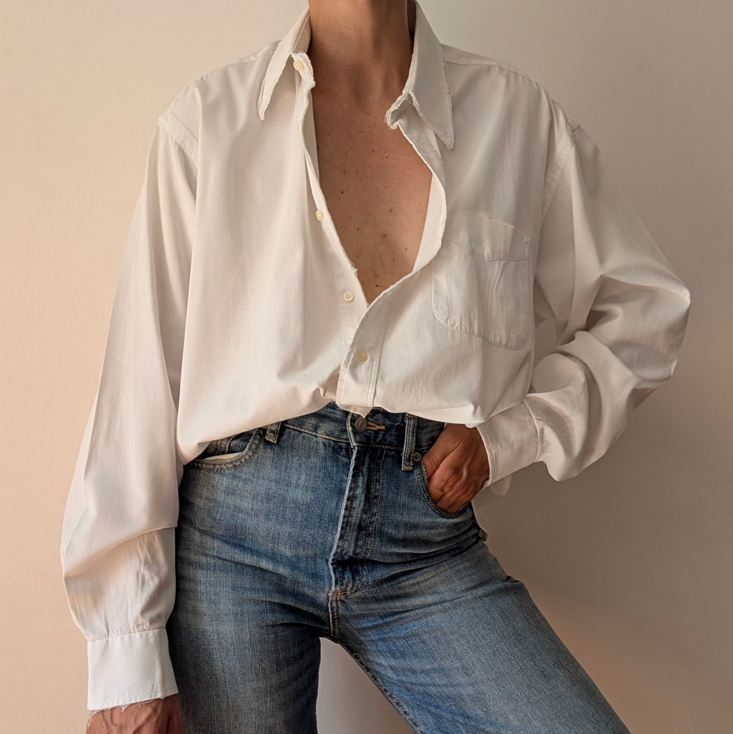 Camicia destroyed  Burberry