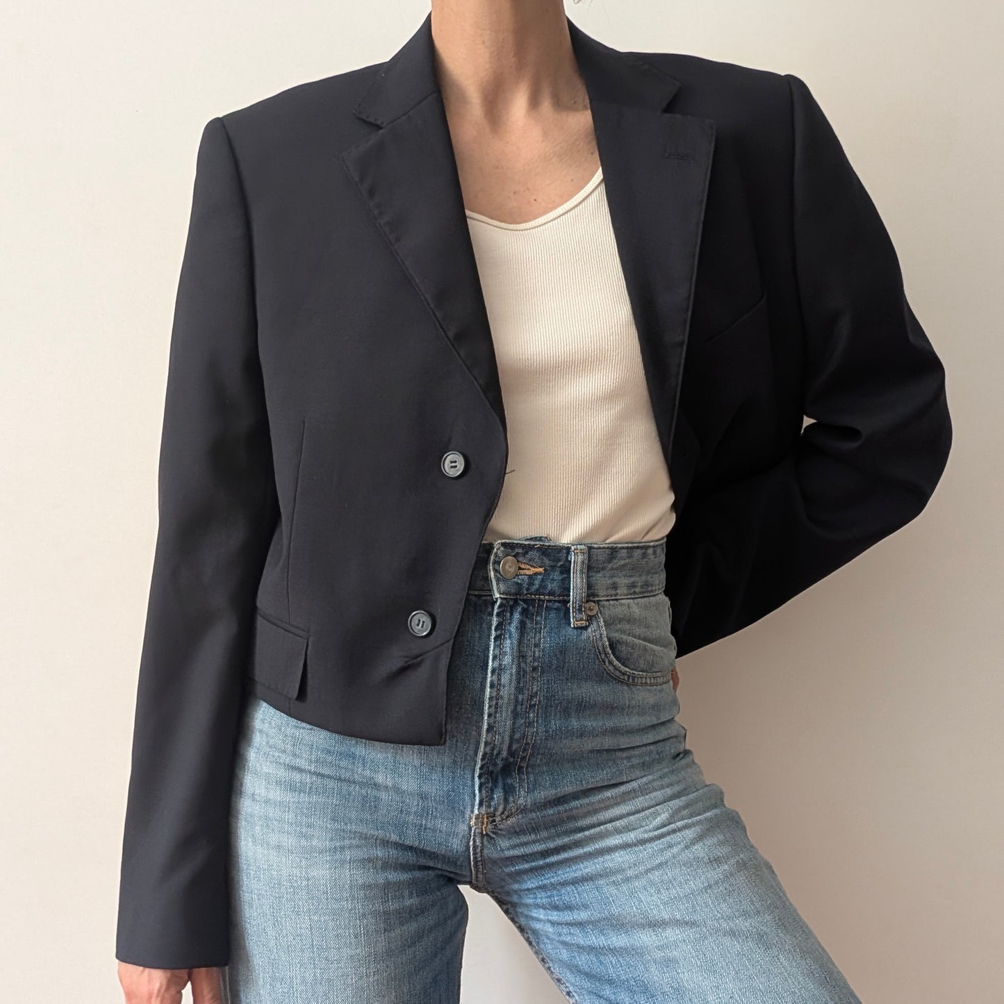 Cropped blazer #24