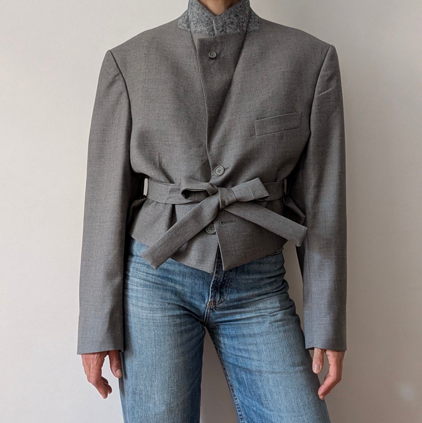 Cropped blazer #23