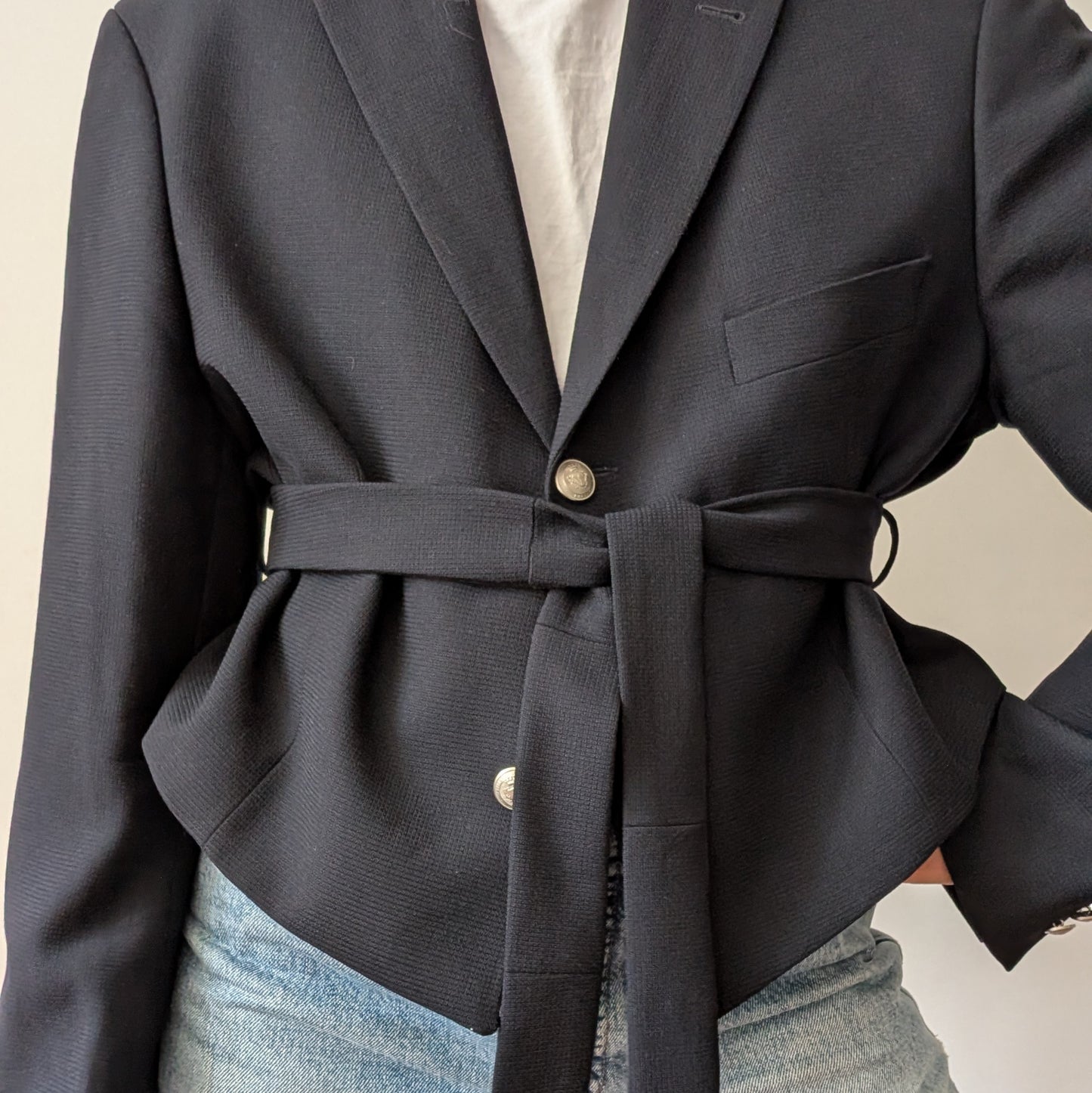 Cropped blazer #16
