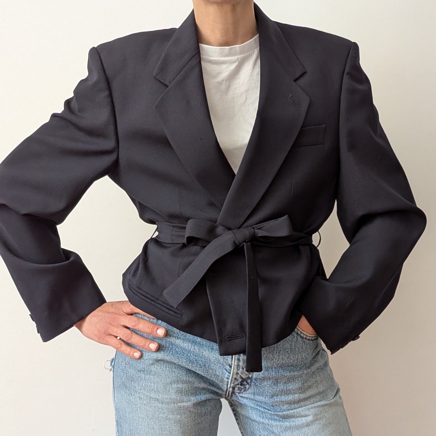 Cropped blazer #14
