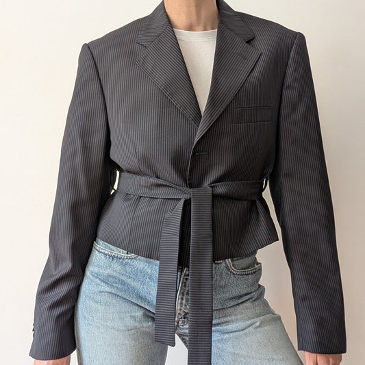 Cropped blazer #10