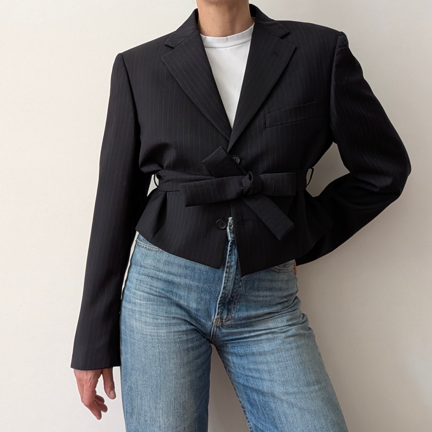 Cropped blazer #20