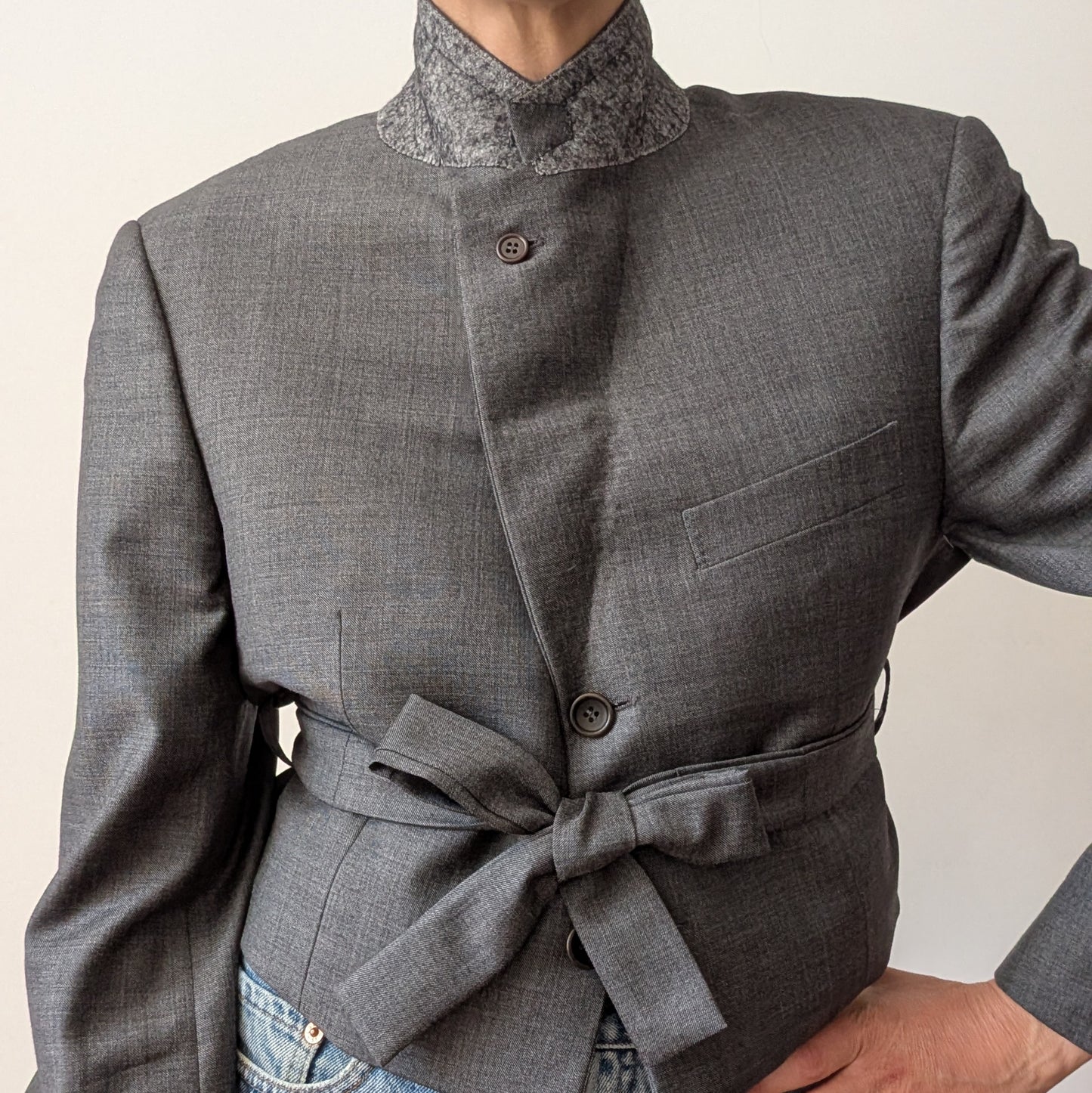 Cropped blazer #13
