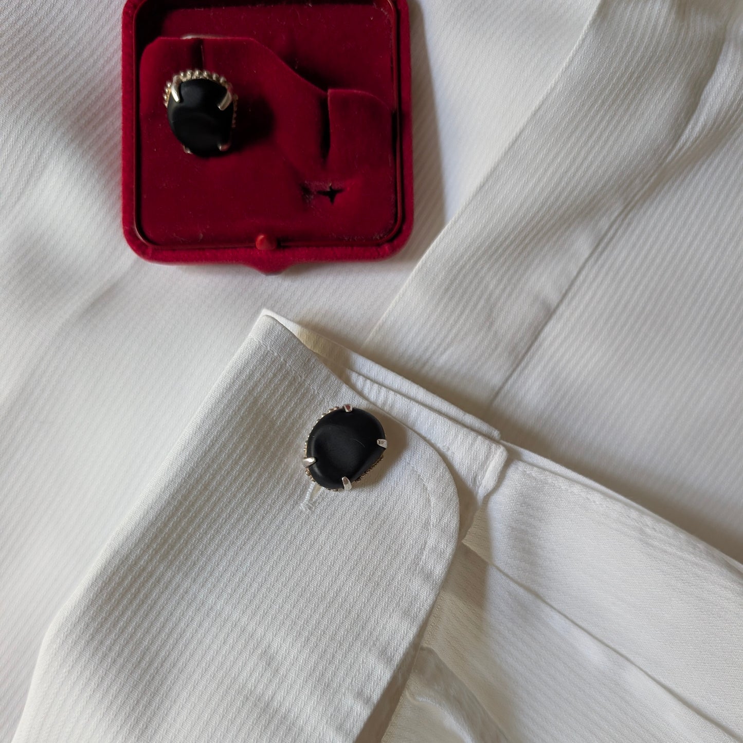 Camicia con gemelli Valentino