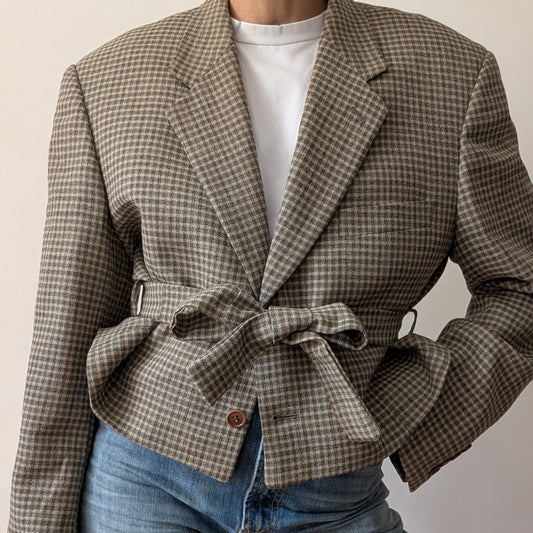 Cropped blazer #19