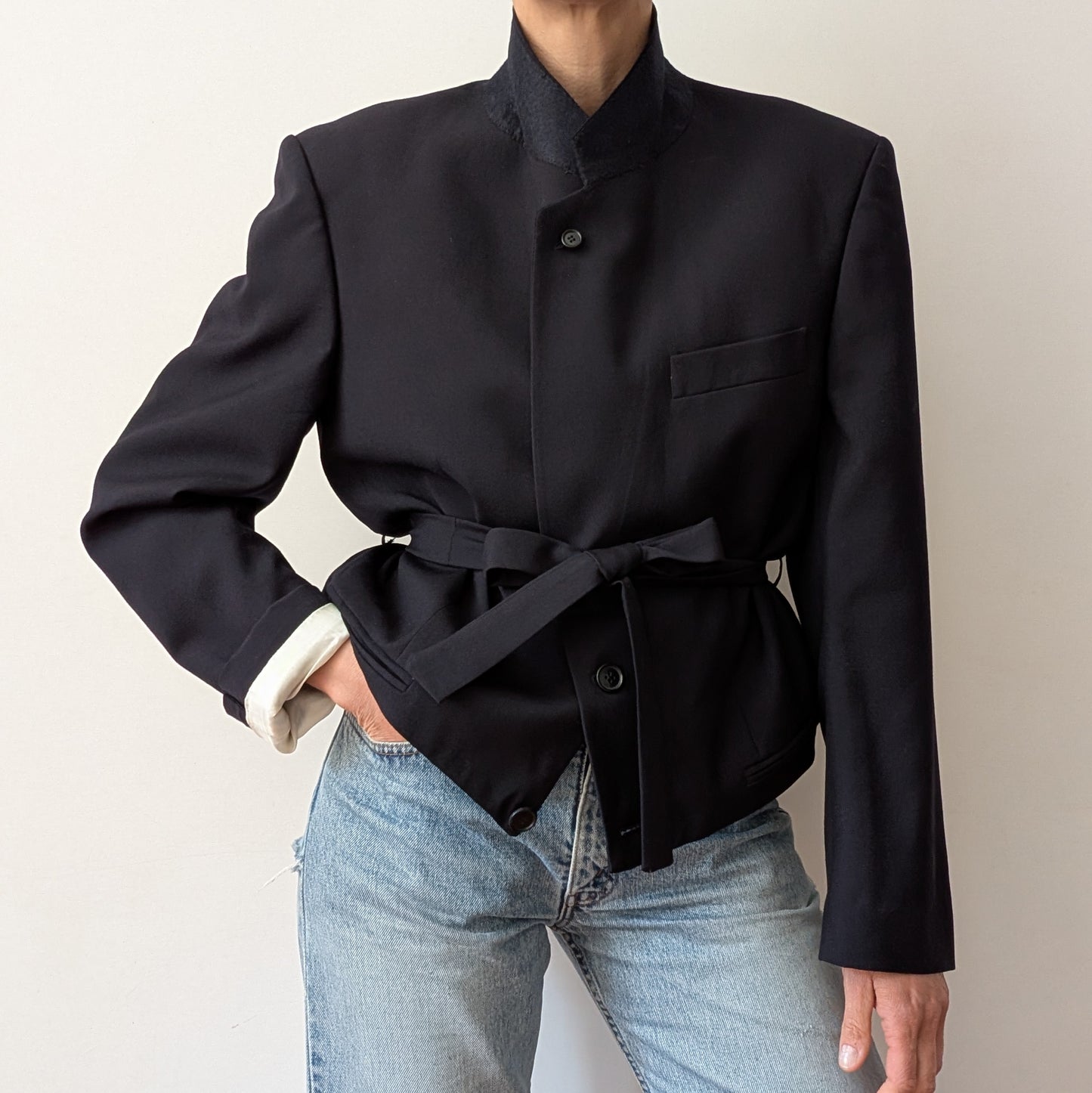Cropped blazer #14