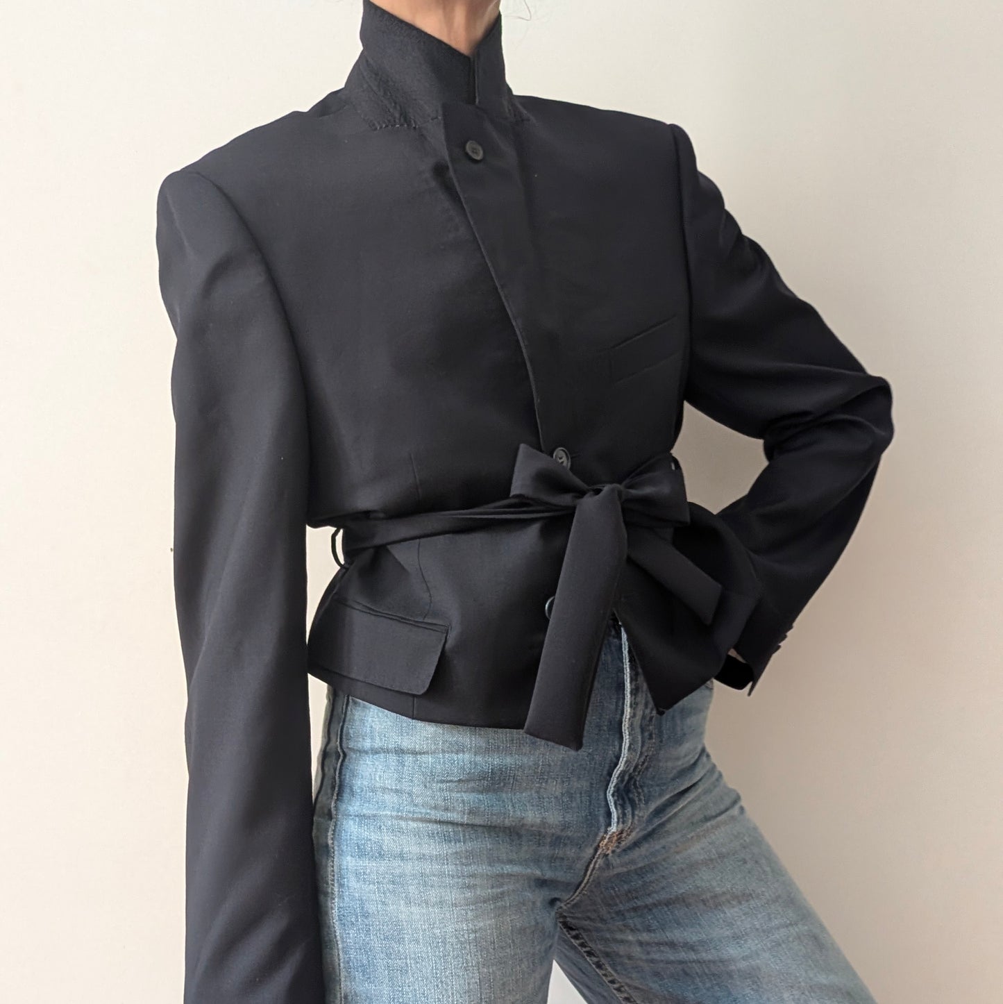 Cropped blazer #24
