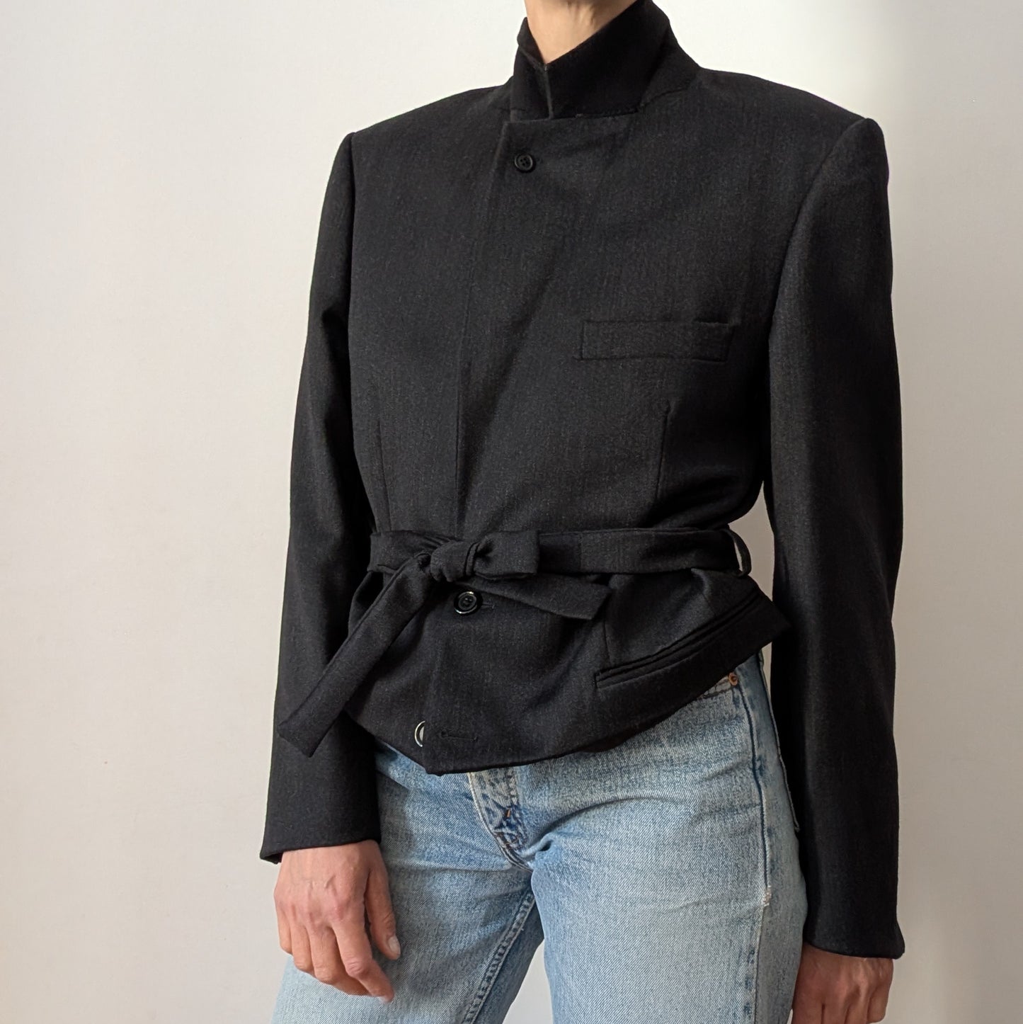 Cropped blazer #17