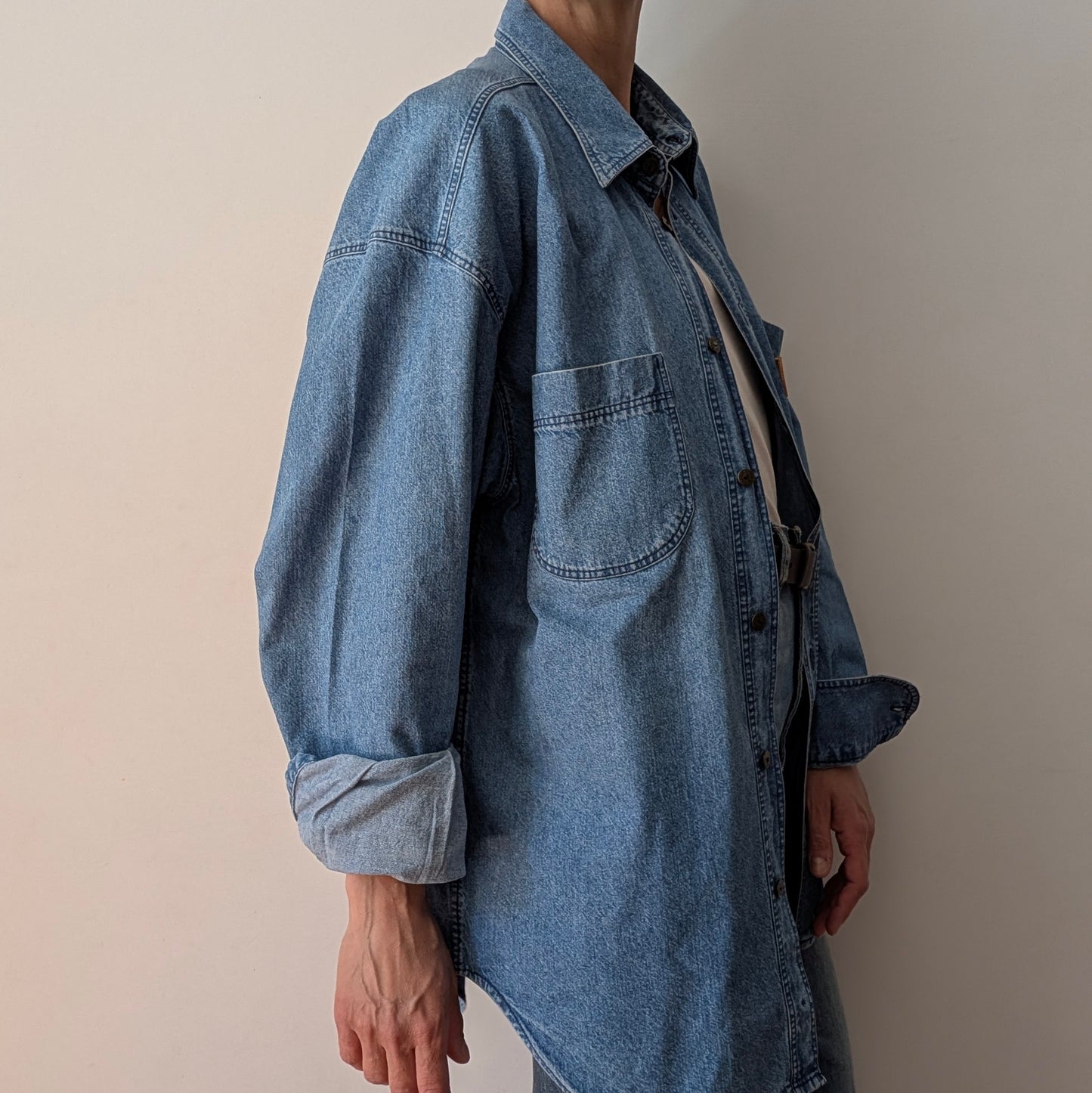 Camicia jeans Trussardi