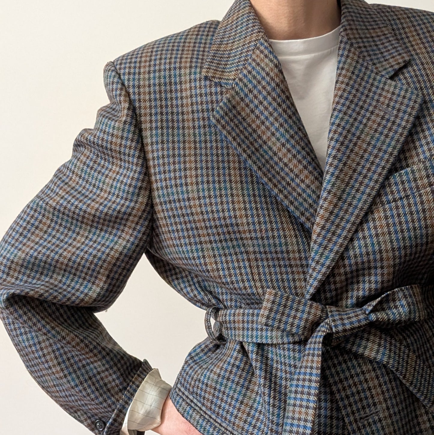 Cropped blazer #7