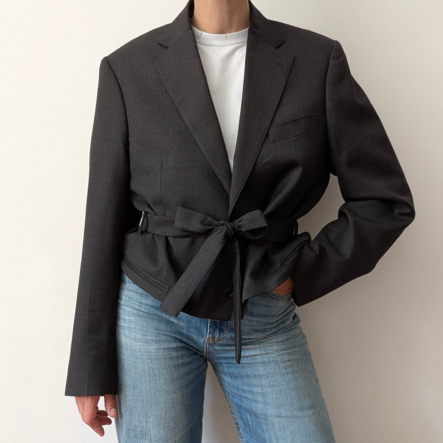 Cropped blazer #21