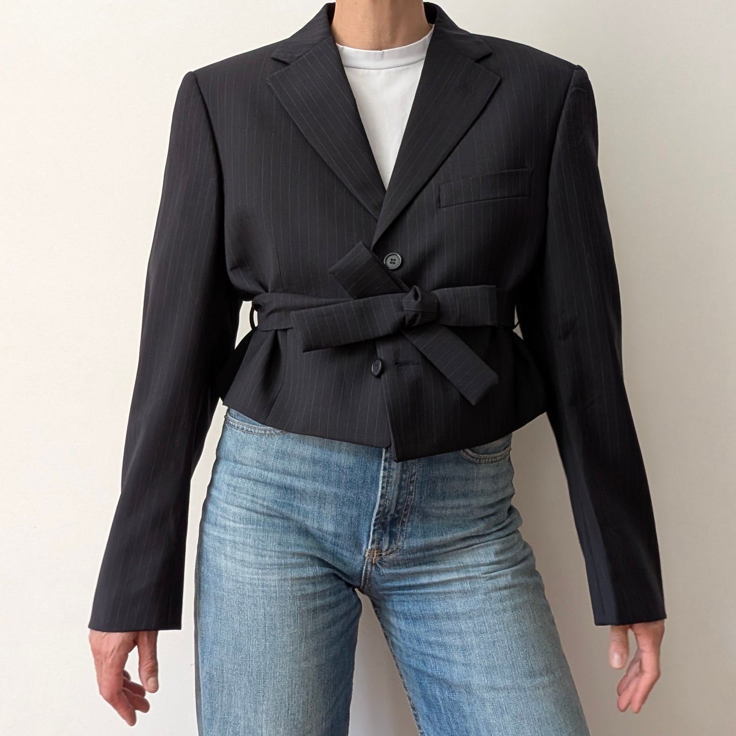 Cropped blazer #20