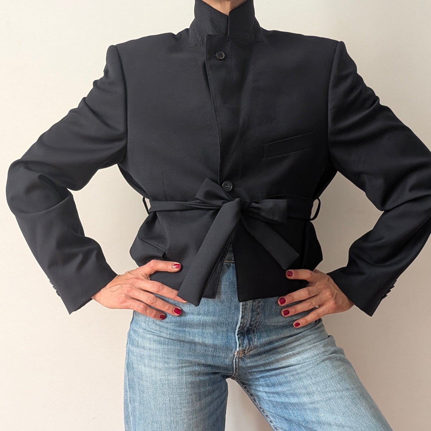 Cropped blazer #24
