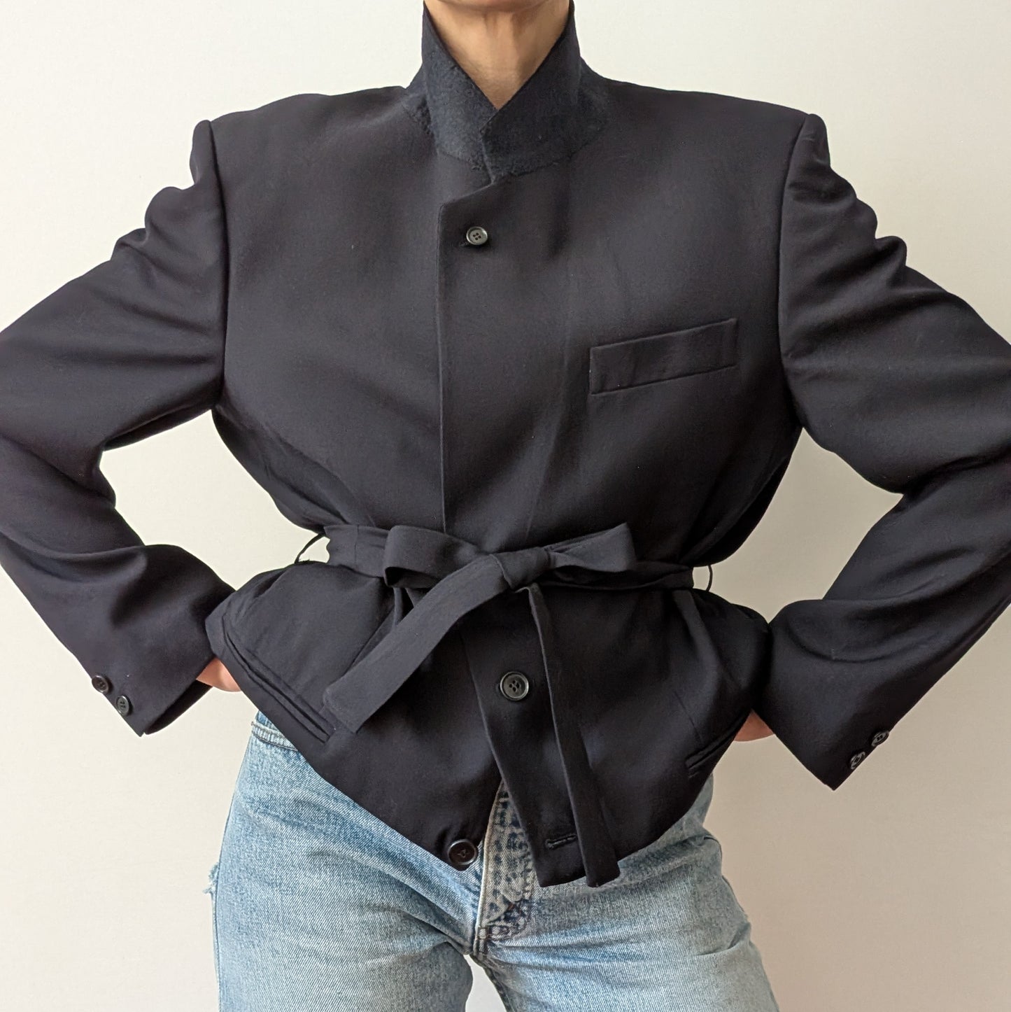 Cropped blazer #14