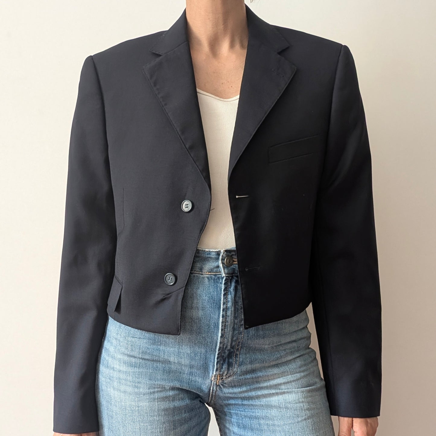 Cropped blazer #24