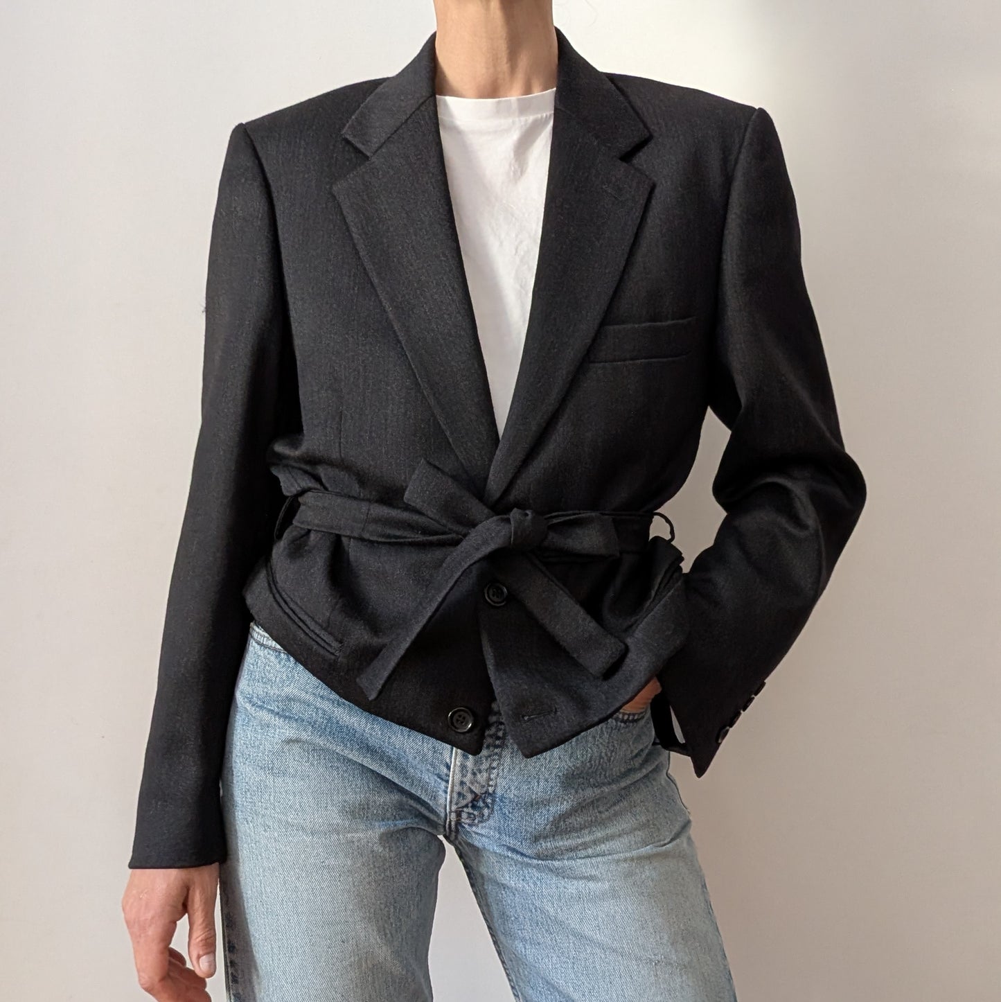 Cropped blazer #17