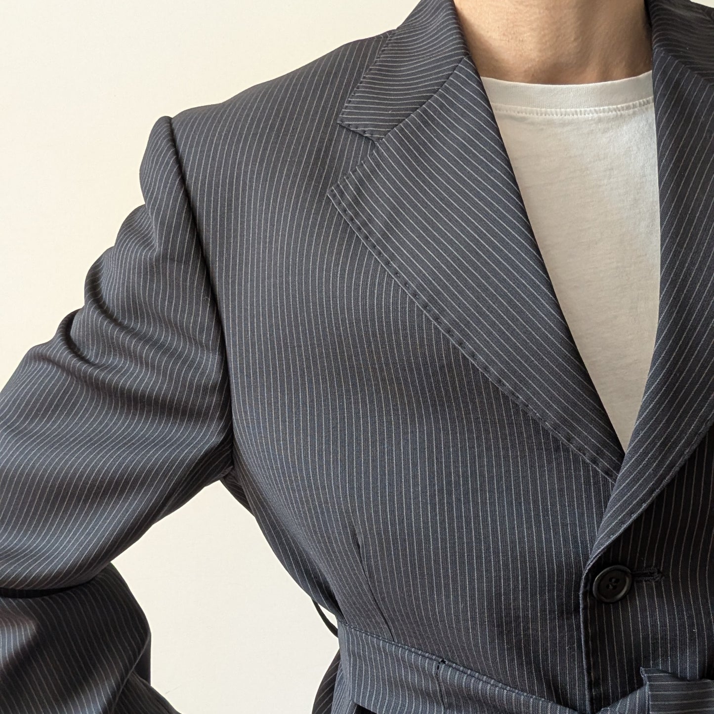 Cropped blazer #10
