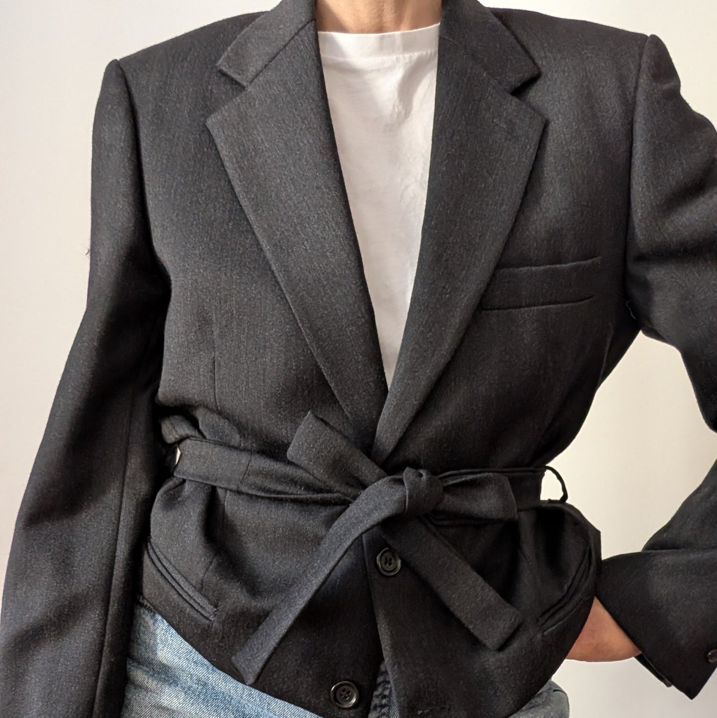 Cropped blazer #17