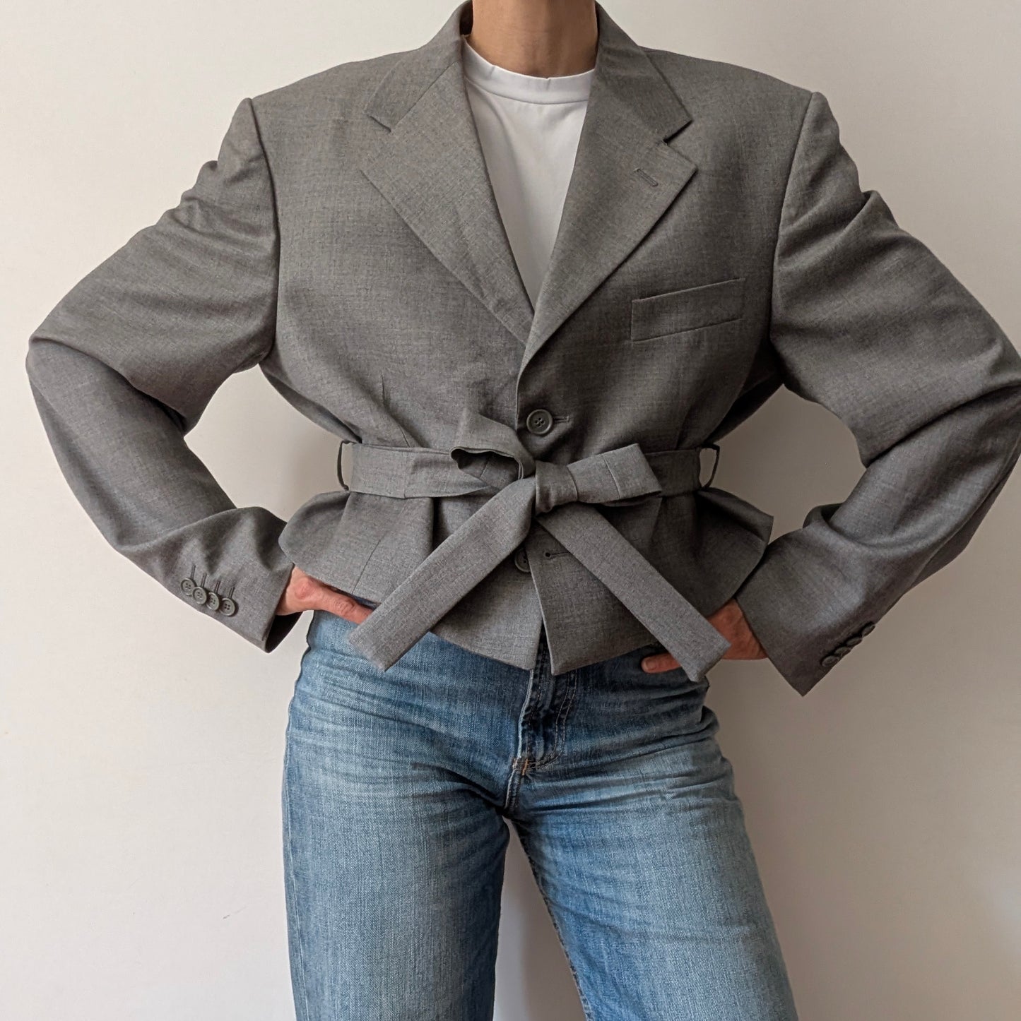 Cropped blazer #23