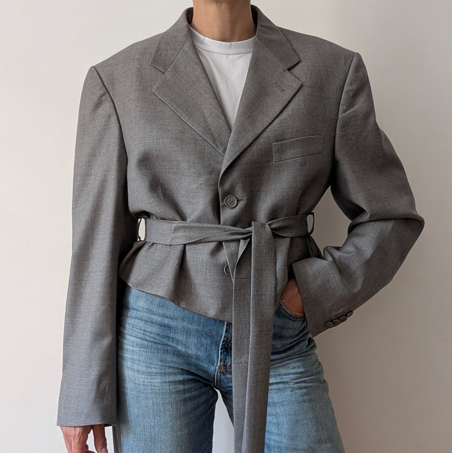 Cropped blazer #23