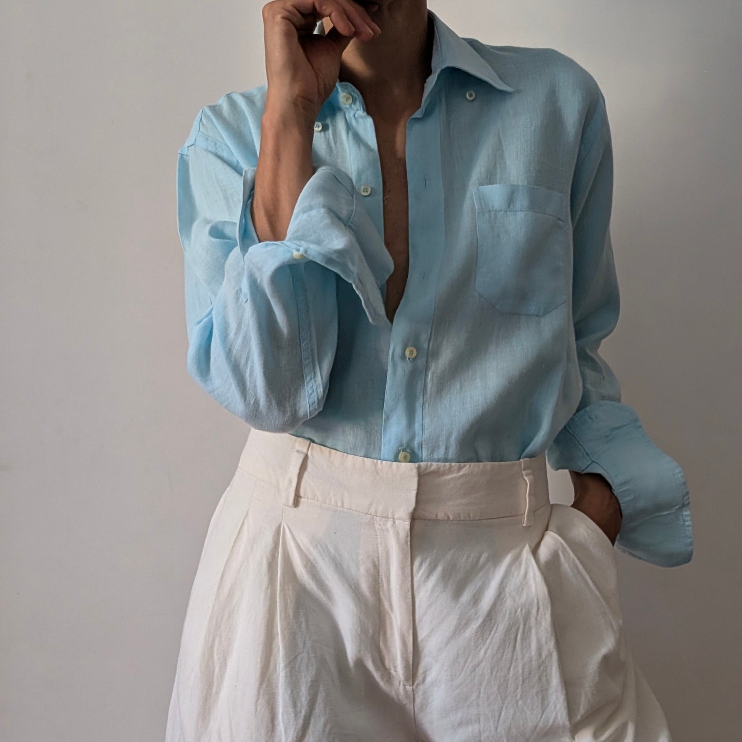 Camicia lino #166