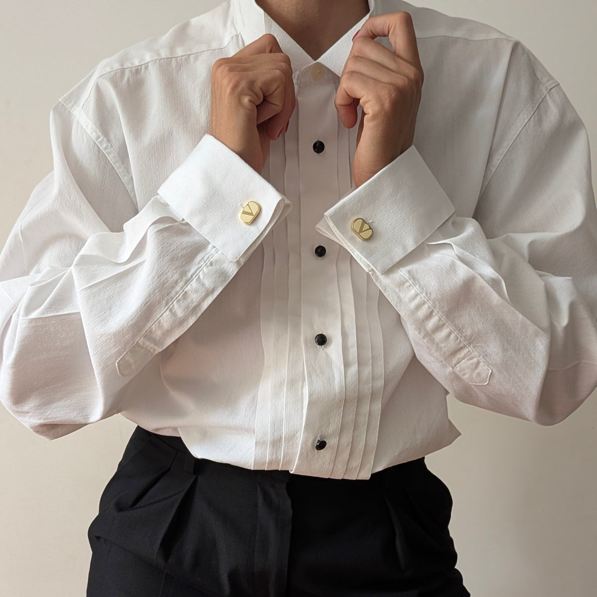 Camicia smoking gemelli Valentino #5