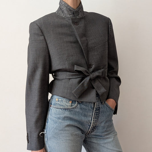 Cropped blazer #13