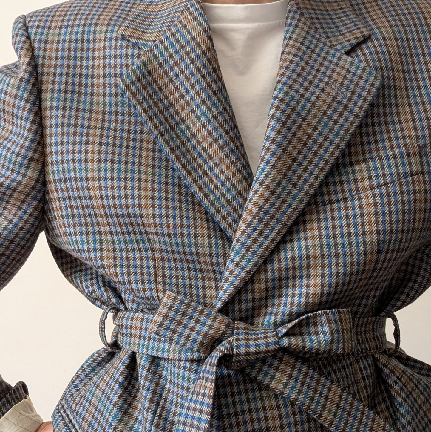 Cropped blazer #7