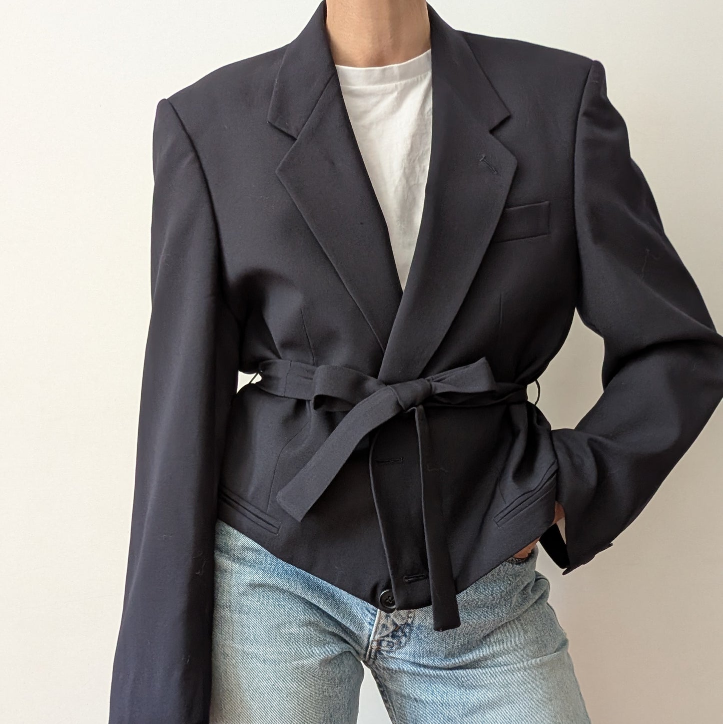 Cropped blazer #14
