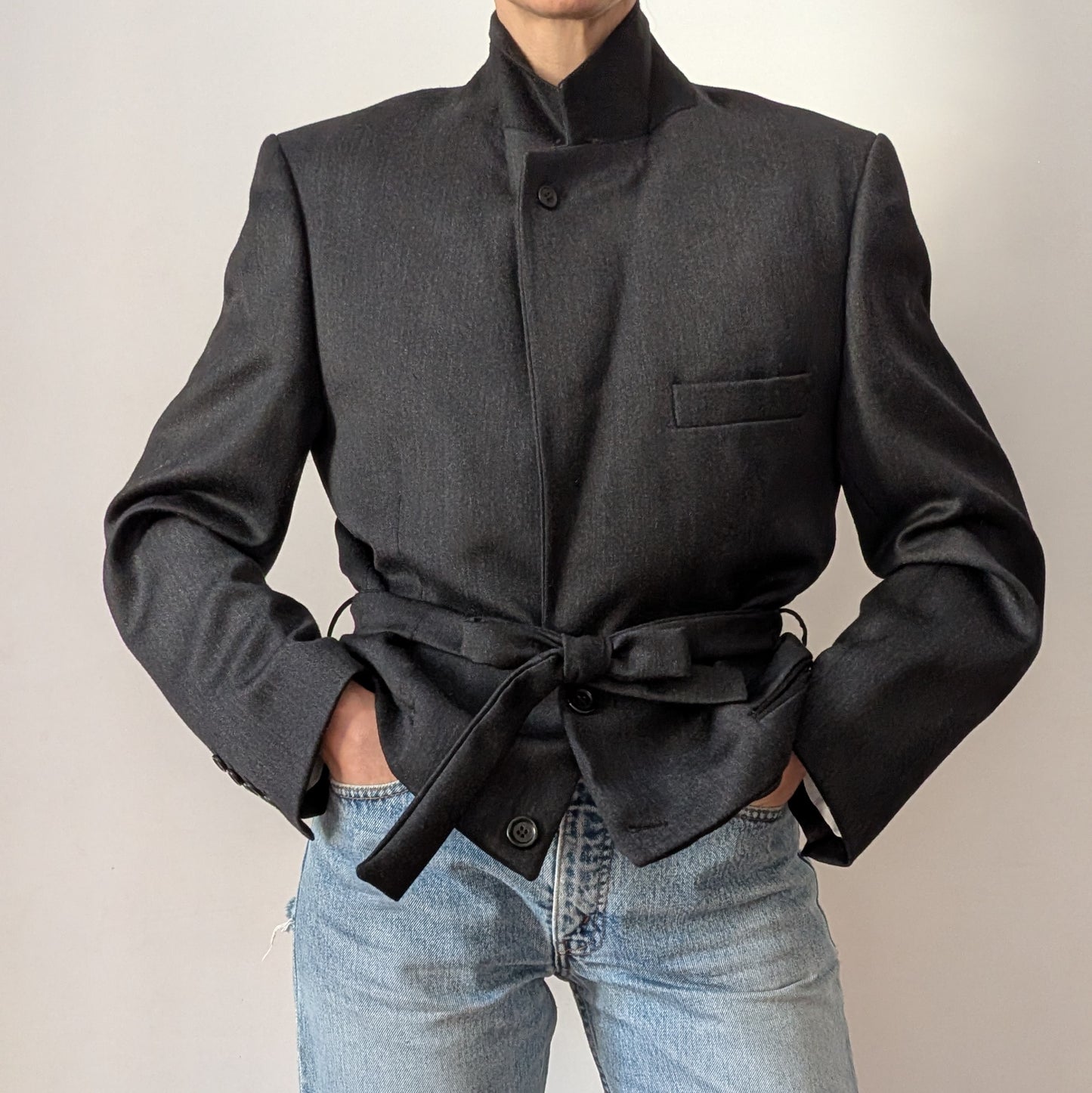 Cropped blazer #17