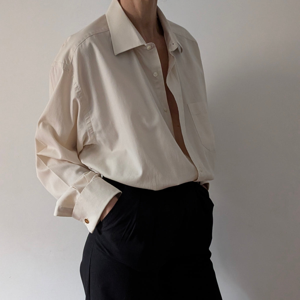 Camicia Christian Dior con gemelli #12