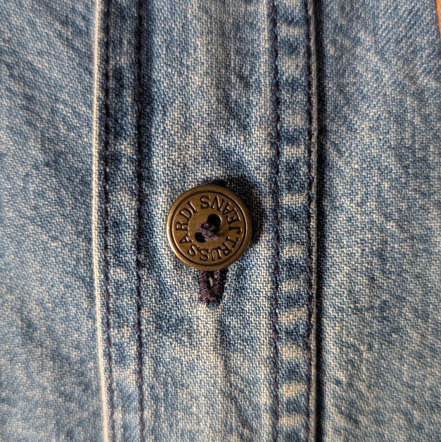 Camicia jeans Trussardi