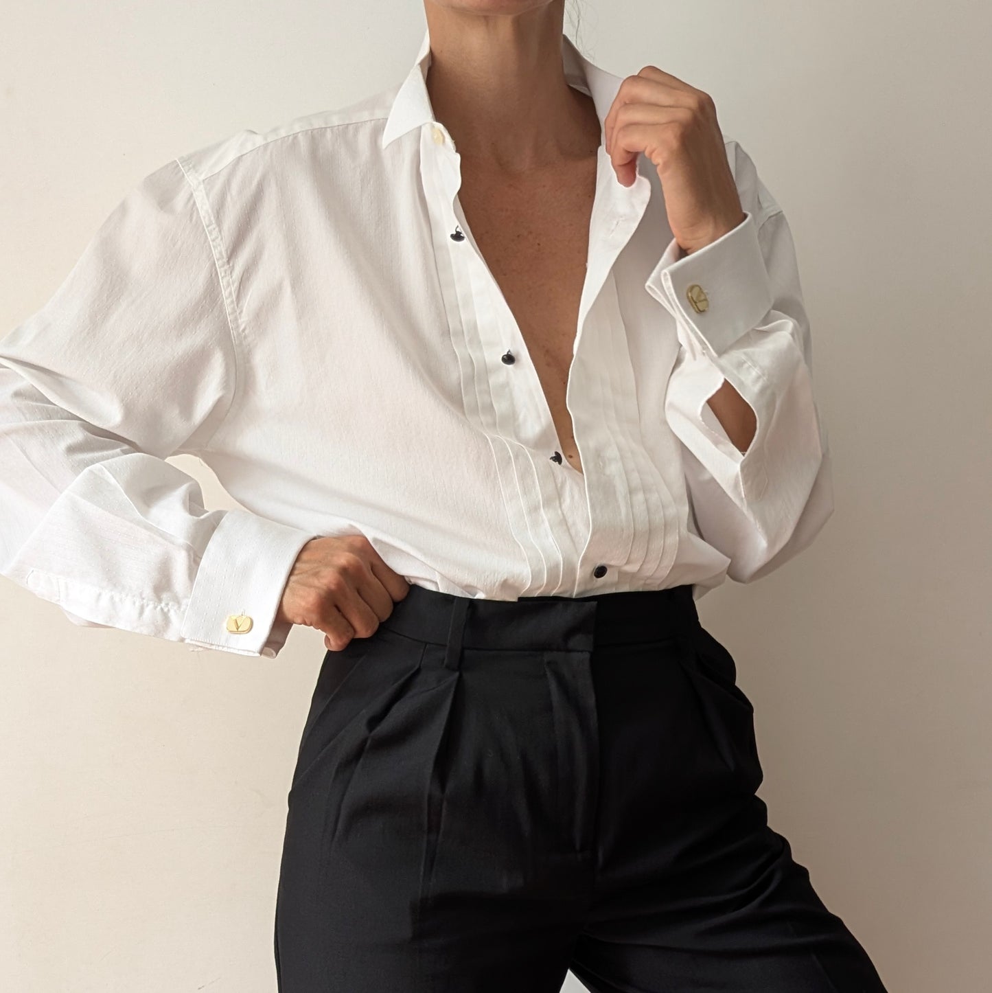 Camicia smoking gemelli Valentino #5