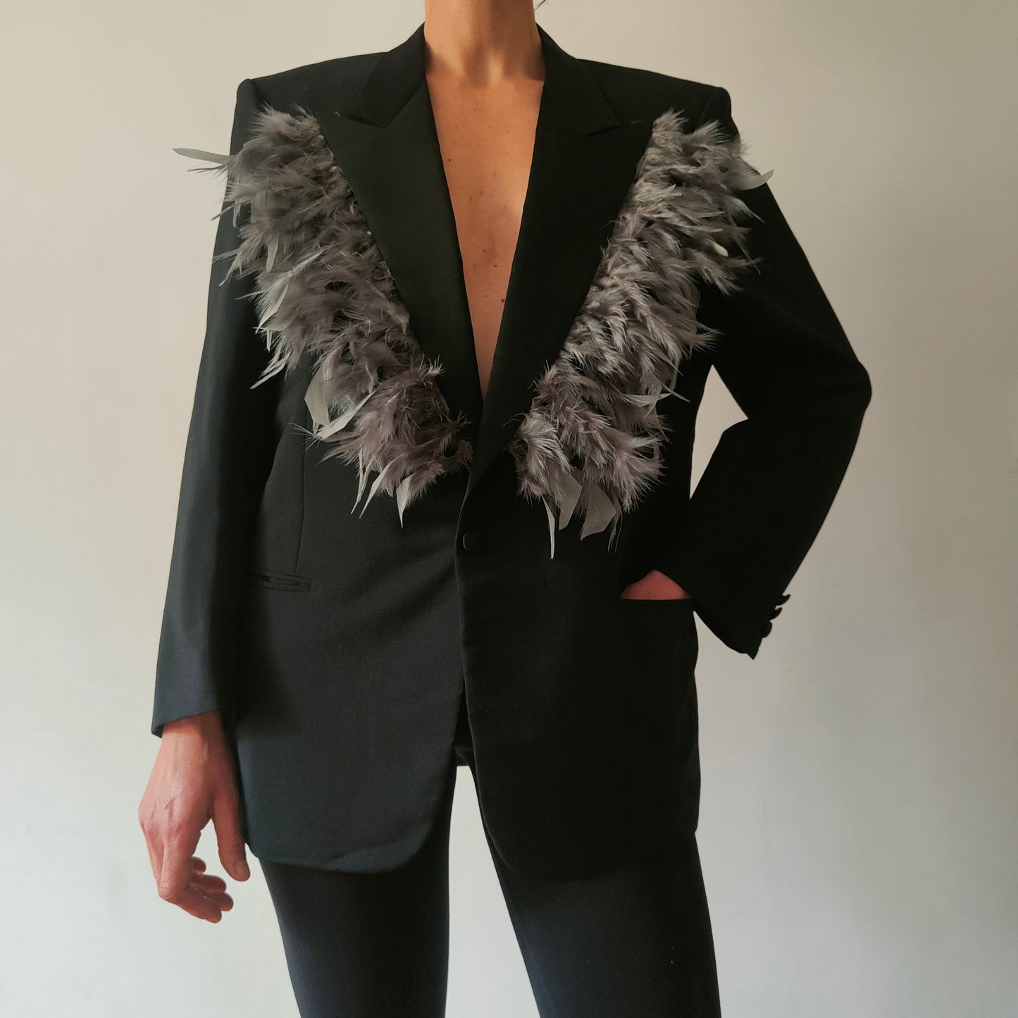 Feather blazer #3
